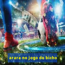 arara no jogo do bicho